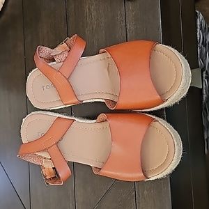 Torrid wedge sandles size 6WW